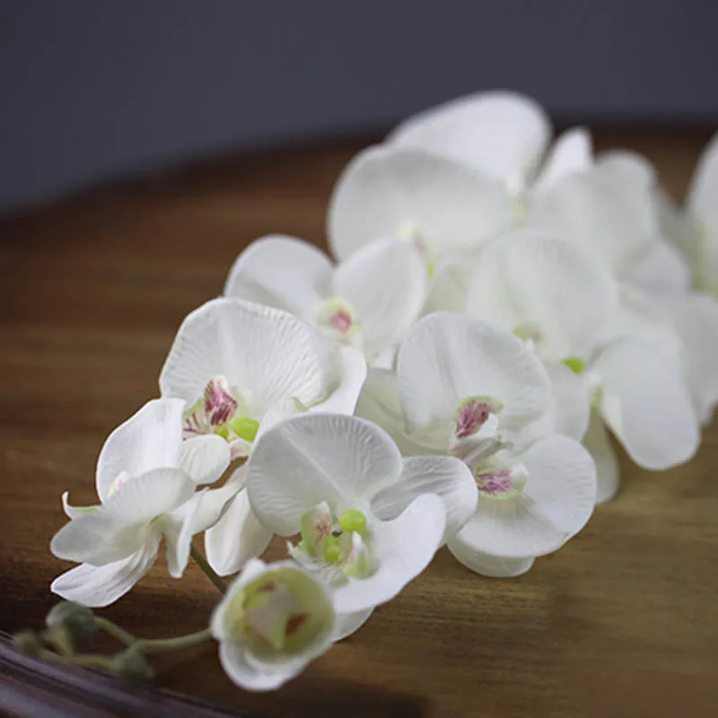 110CM Silk Orchid Phalaenopsis Flowers DIY Wedding Floral Bouquet Artificial Plants Fake Flowers Home Office Decor Hot Selling - Image 5
